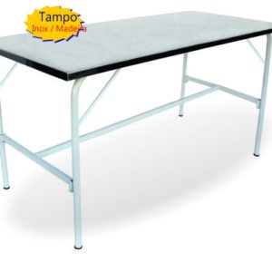 MESA INOX PÉS PINTADOS TB 1 1/4