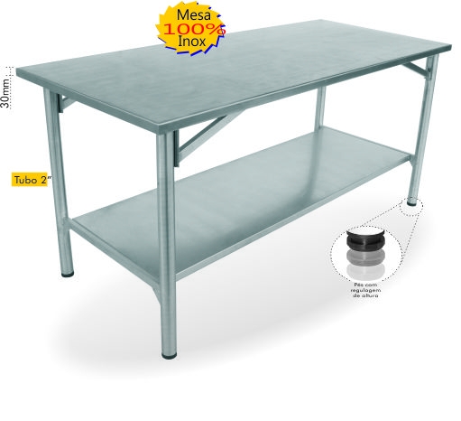 MESA 100% INOX 430 TB 2