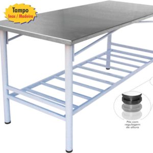 MESA INOX PéS PINTADOS TB 2