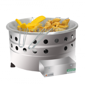 TACHO FRITADOR A GÁS 7 LITROS ALTA PRESSÃO TGG