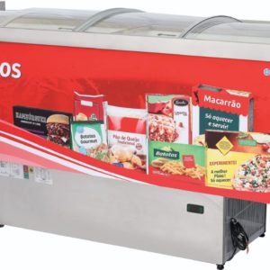 ILHA CONGELADOS VIDRO CURVO