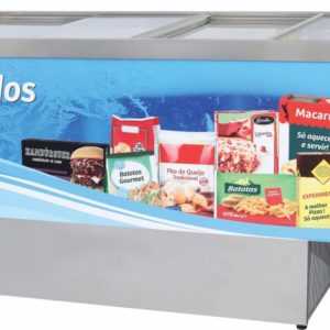 ILHA CONGELADOS VIDRO RETO