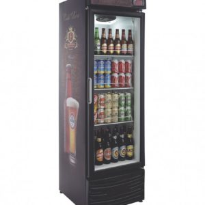 CERVEJEIRA VERTICAL SLIM PORTA DE VIDRO - RF-015